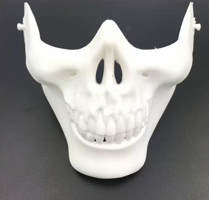 Horror Masker  Wit, Kleding | Heren, Carnavalskleding en Feestkleding, Nieuw, Verzenden