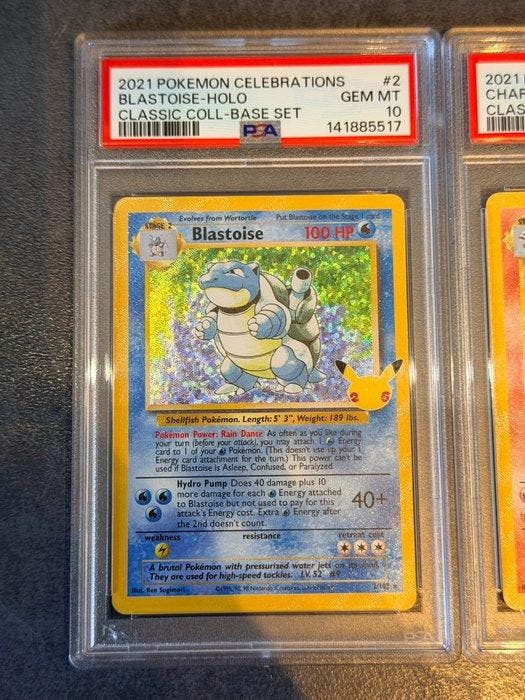 Pokémon - 3 Graded card - Blastoise, Charizard, Venusaur 2,, Hobby & Loisirs créatifs, Jeux de cartes à collectionner | Pokémon