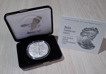 Verenigde Staten. 1 Dollar 2024, BU, Proof