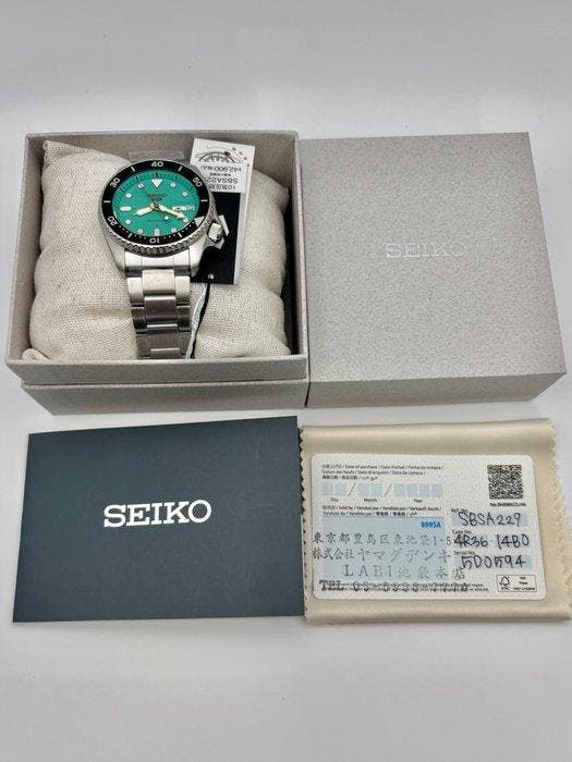 Seiko - SBSA229 - Zonder minimumprijs - SEIKO 5 sports -, Bijoux, Sacs & Beauté, Montres | Anciennes | Antiquités
