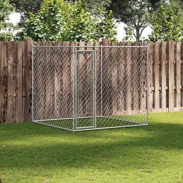 vidaXL Hondenkennel voor buiten 193x193x185 cm, Verzenden, Nieuw