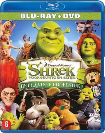 Shrek forever after (blu-ray tweedehands film), Ophalen of Verzenden
