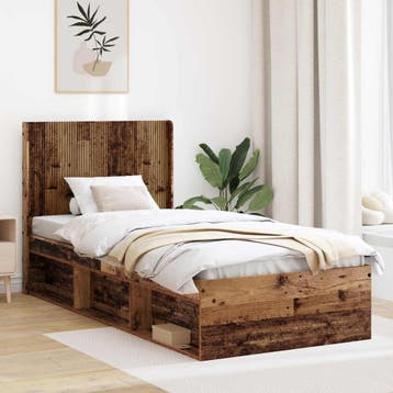 vidaXL Hoofdbord Oud hout Bewerkt hout, Verzenden, Nieuw