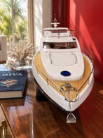 Grande maquette de yacht en BOIS Sunseeker Manhattan 64 – 80, Nieuw