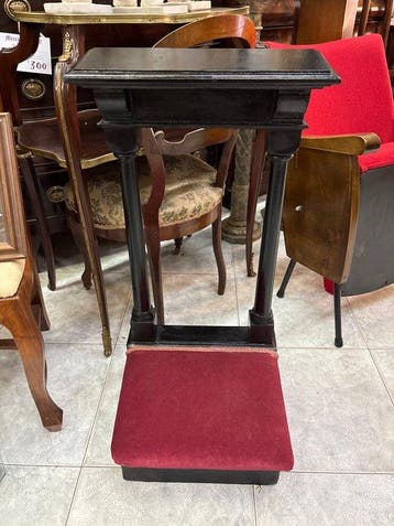 Knielbank voor gebed - Palissander - 1850-1900