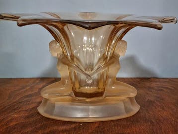 Walter & Söhne - Tafelmiddenstuk - geperst glas - Windsor, Antiek en Kunst