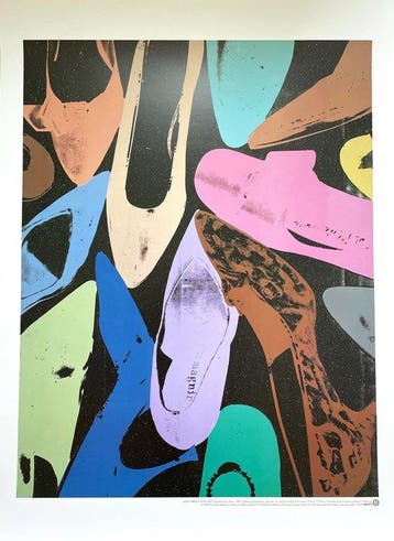 Andy Warhol (after) - Shoes - Offset lithography - TeNeues, Antiek en Kunst, Kunst | Tekeningen en Fotografie
