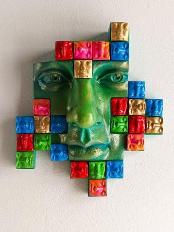 Salvatore Alibrio - Life is a Tetris, Antiek en Kunst