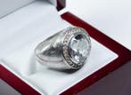 Zonder minimumprijs - Ring - 925 zilver - 9.00 ct natuurlijk, Nieuw
