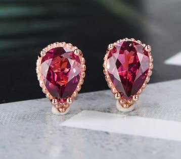 Zonder minimumprijs - Oorstekers - 18 karaat Zilver,