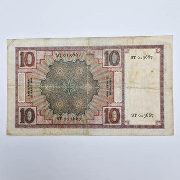 Pays-Bas. - 10 Gulden - 1929 - PL34 (Sans prix de réserve)