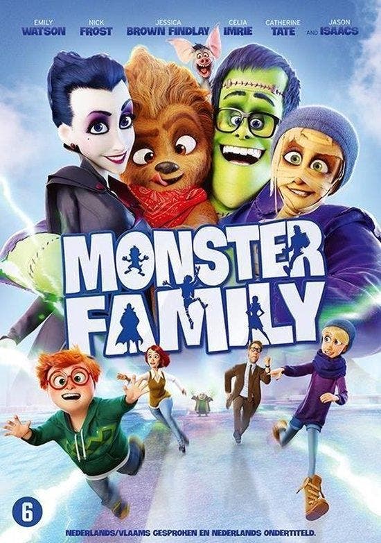 Monster Family 1 (DVD) op DVD, CD & DVD, DVD | Films d'animation & Dessins animés, Envoi