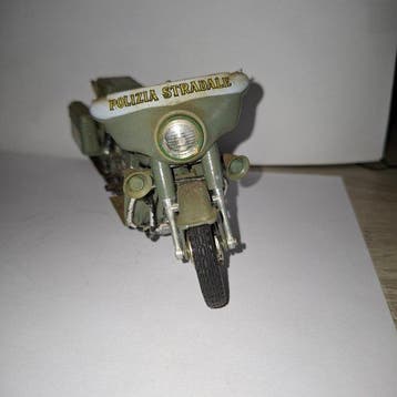 Polistil 1:15 - Moto miniature - Moto Guzzi politie motor, Nieuw