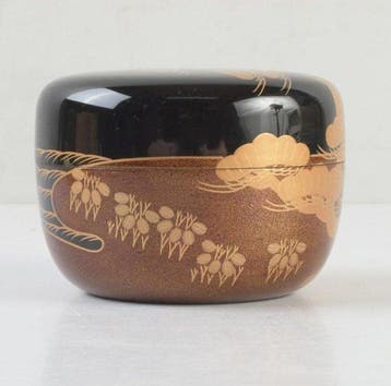 Zuiun - Bol - Bois laqué - Gold Pine Makie Natsume, Antiquités & Art
