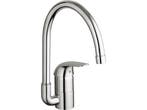 GROHE Euroeco Keukenkraan - Draaibare uitloop 360° - Chroom, Doe-het-zelf en Bouw, Sanitair, Verzenden, Zo goed als nieuw