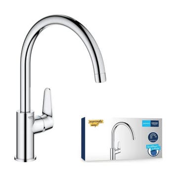 GROHE Start Curve 31554001 keukenkraan hoge uitloop chroom, Ophalen of Verzenden, Nieuw
