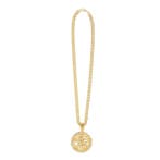 Goud Zilveren Ketting Dollar, Verzenden, Nieuw