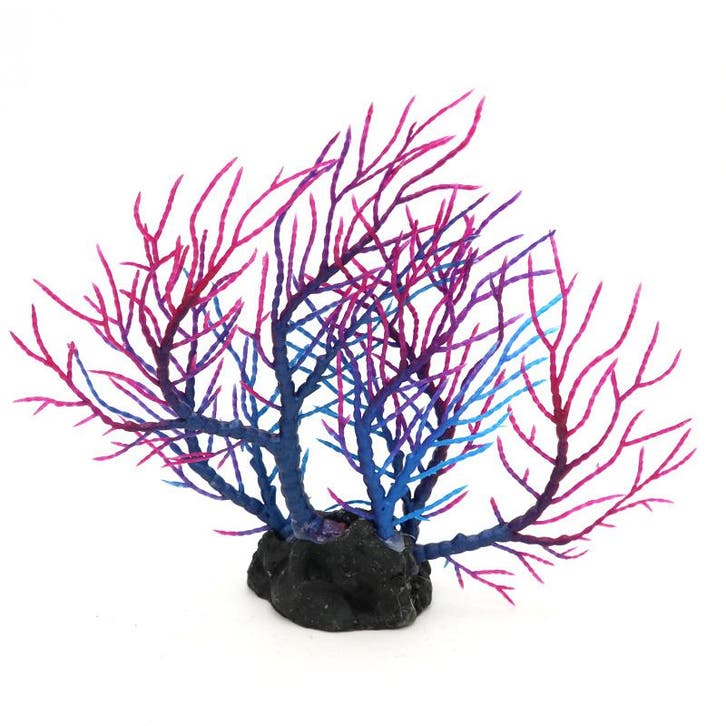 Koraal paars en rood, kunstkoraal OS-140 - aquarium decorati, Dieren en Toebehoren, Vissen | Aquaria en Toebehoren, Nieuw, Ophalen of Verzenden