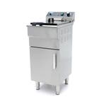 Frituurpan - 16 L - 1 Mand - met Tapkraan en Opbergruimte -, 4 liter of meer, Verzenden, Nieuw