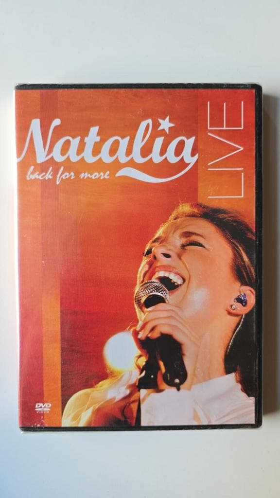 NATALIA BACK FOR MORE LIVE (IN SEAL) (DVD), Cd's en Dvd's, Dvd's | Overige Dvd's, Gebruikt