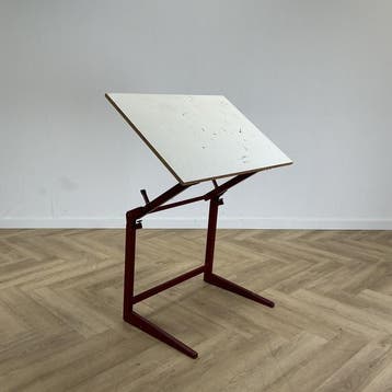 ergonomische / school-tekentafel, zit/ sta werkplek (bxd), Gebruikt