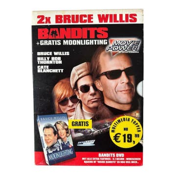 Bandits + Gratis Moonlightning - 2x Bruce Willis (DVD), Cd's en Dvd's, Verzenden, Nieuw in verpakking