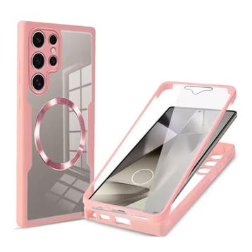 Samsung Galaxy S25 - 360° MagSafe Hoesje met Screenprotector, Verzenden, Nieuw