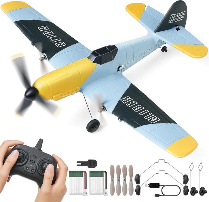 RC Vliegtuig BF-109 | 58% Retour deal | Voor de beginner, Hobby en Vrije tijd, Modelbouw | Radiografisch | Vliegtuigen, Elektro