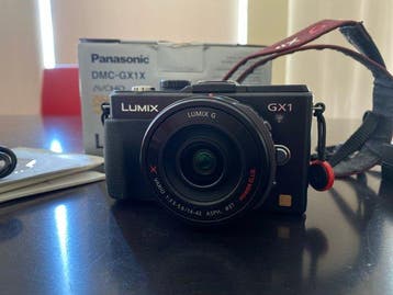 Panasonic DMC-GX1 + lente 14-42HD Digitale compact camera, Nieuw