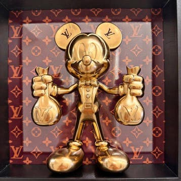 soul.arta - “Luxury Mickey & LV 3D”, Antiek en Kunst