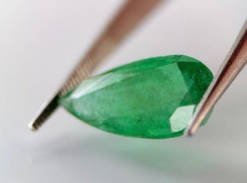 Groen Smaragd - 7.46 ct - Gem research Swiss Lab (GRS) -, Nieuw