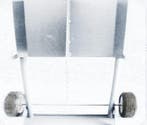 Cilinderwagen - flessenwagen 2 x 50 liter rubber wielen, Ophalen of Verzenden, Nieuw