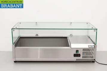 Vitrine inox HCB Vitrine réfrigérée de comptoir saladière 2, Verzenden