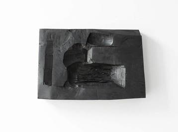 Ros Khavro - sculptuur, Unique relief - Abstract - 40.5 cm -