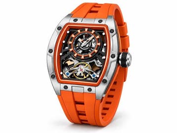 AKOR Le Locle - Azuréa II Orange | Montre automatique