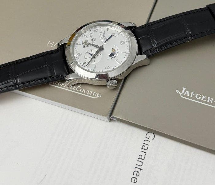 Jaeger-LeCoultre - Master Eight Days - Q1608420 - Homme -, Handtassen en Accessoires, Horloges | Heren