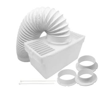 SPARES2GO Condensatorkit voor ventilatieslang, met 3 adap..., Ophalen of Verzenden, Nieuw