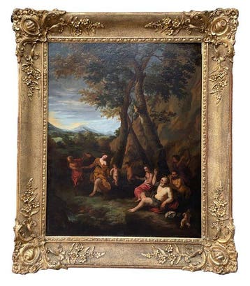 Gerard I Hoet (1648-1733), Attrib. - Baccanale