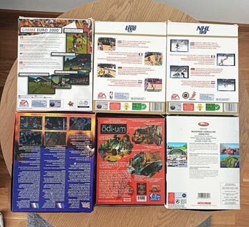 IBM - PC - 6 x PC Big Box Games Collection – Project