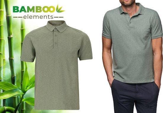 2dekans | Bamboo Elements - Polo Shirt Heren - Groen M -, Vêtements | Hommes, Polos, Enlèvement ou Envoi