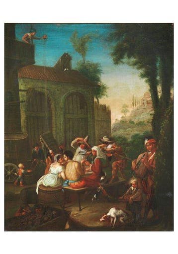 Francesco Celebrano (1729-1814) - Sposalizio in campagna