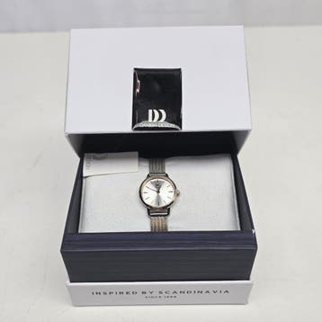 Danish Design Dameshorloge Akilia Mini Two Tone Gold 22 mm, Ophalen of Verzenden, Nieuw