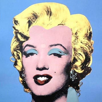 Andy Warhol (1928-1987) - Shot Blue Marilyn - licensed print