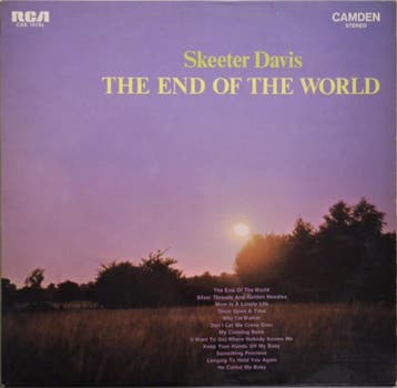 Skeeter Davis - The End Of The World, Verzenden, Gebruikt