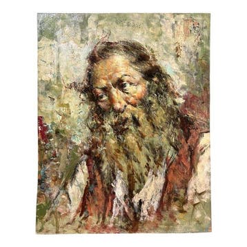 Nazzareno Sidoli (1879–1969) - Ritratto di Uomo con Barba -