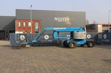 Veiling: Knikarmhoogwerker Genie Z-60/34 Diesel 20.39m 2008, Ophalen