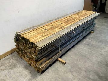 Veiling - 52x Tuinplank geïmpregneerd 360x9x2 cm, Nieuw