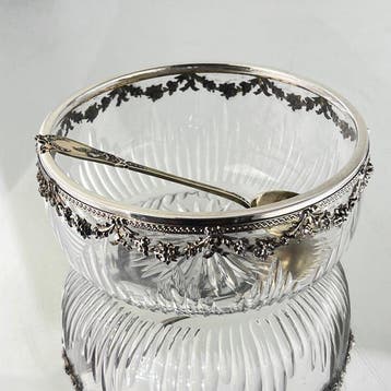 Lapparra Antoine (ladle) - Kom (2) - Belle Époque - .950