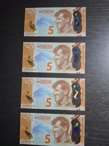 Nieuw-Zeeland. - 12 Banknotes - various dates (Zonder