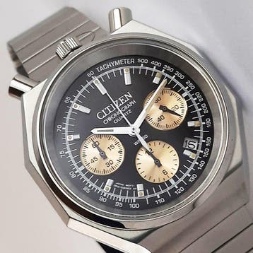 Citizen - Bullhead Chronograph Panda EU(No Tax) - Zonder